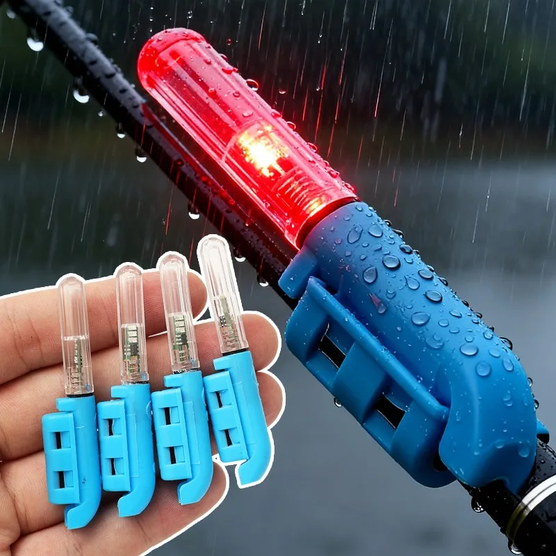 ロッドティップライト釣り用バイトアラーム、夜釣り用マルチカラ - Fishing Boat Navigation Light のレビューと価格