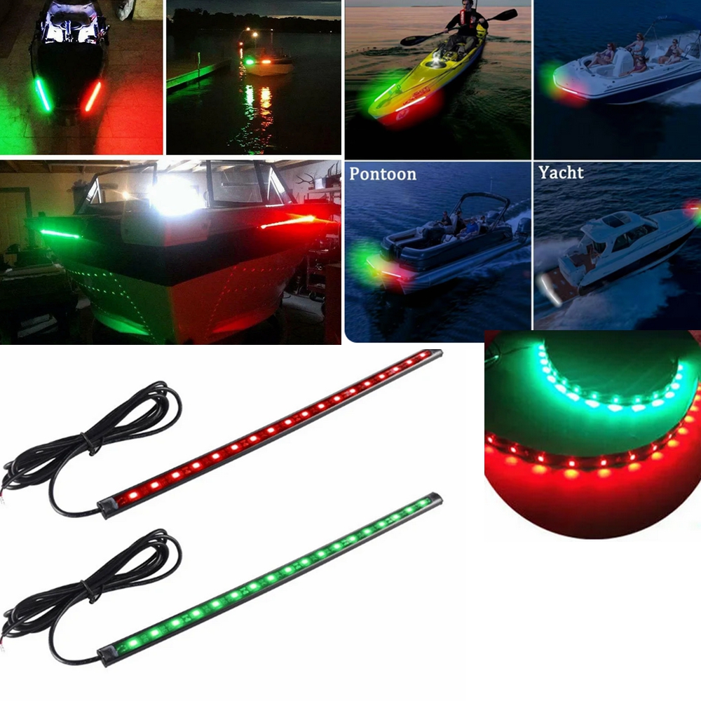 2 個 30 センチメートル 12 ボルト LED ストリッ - Fishing Boat Trailer のレビューと価格