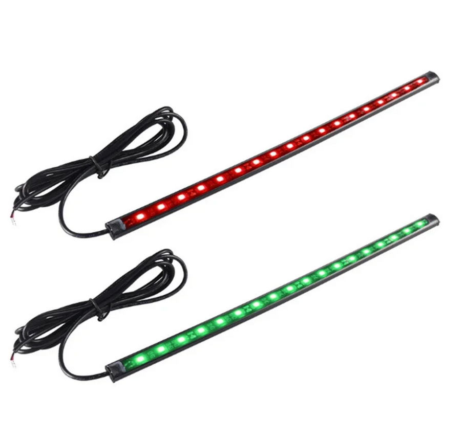 2 個 30 センチメートル 12 ボルト LED ストリッ - Fishing Boat Trailer のレビューと価格
