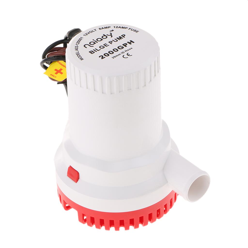 電動ビルジポンプ 2000GPH 水中ポンプ マリンウォータ - Fishing Boat Bilge Pump のレビューと価格