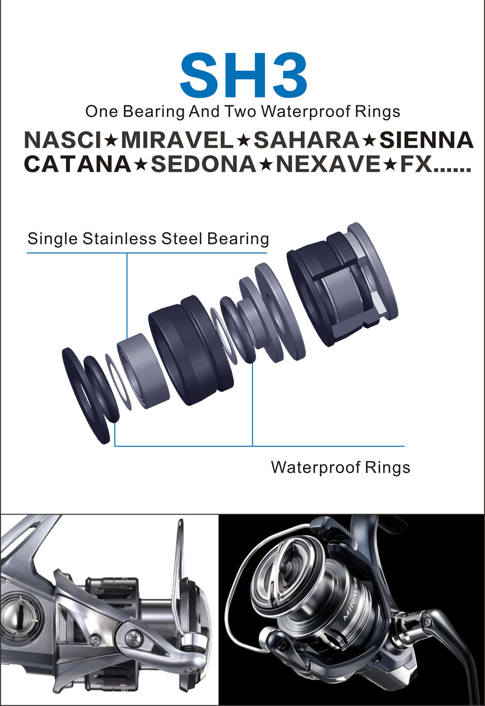 BassLegend シマノスピニングリール釣り用セラミック - Shimano Reel Stradic のレビューと価格