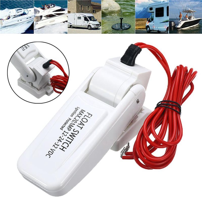 FTGT 6X ビルジポンプ フロートスイッチ 自動 12V - Fishing Boat Bilge Pump のレビューと価格