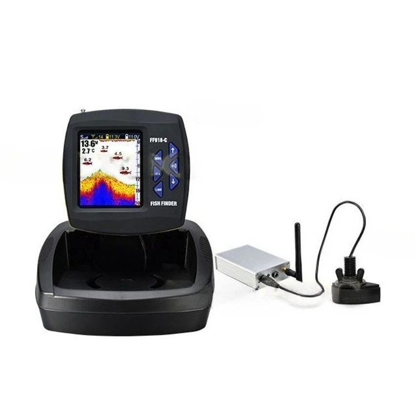 FF918-CWL リモコン式ベイトボート 魚群探知機 3. - Fishing Boat Depth Finder のレビューと価格