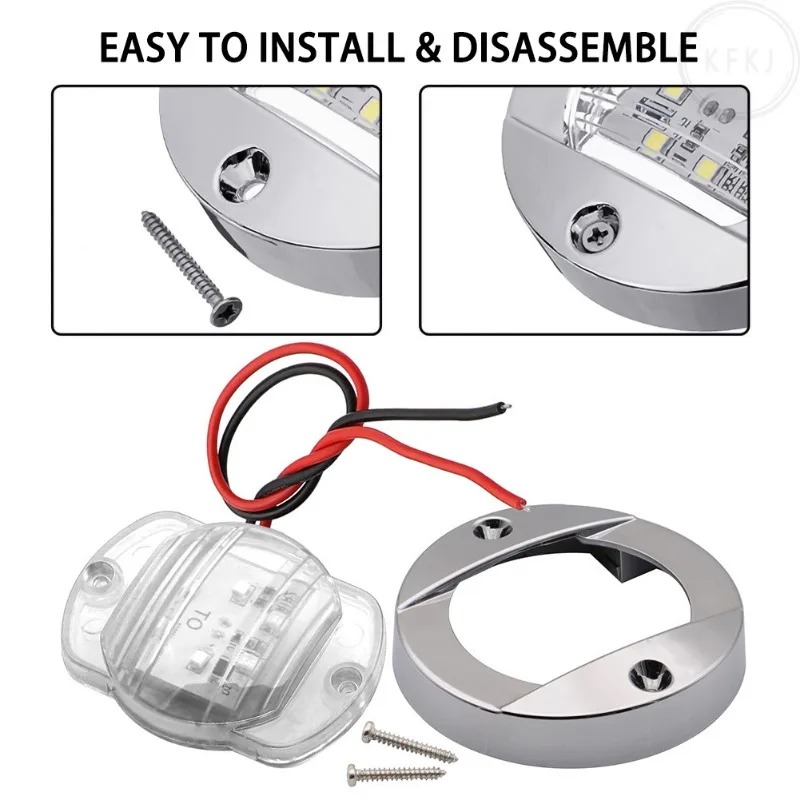ヨット漁船用 12V/24V 航海用マリンボートデッキ礼儀灯 - Fishing Boat Navigation Light のレビューと価格